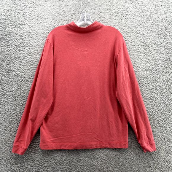 Peter Millar Sweater M Red Golf 1/4 Zip Seaside Mock Neck Pullover Utah Jazz Men - Picture 7 of 11